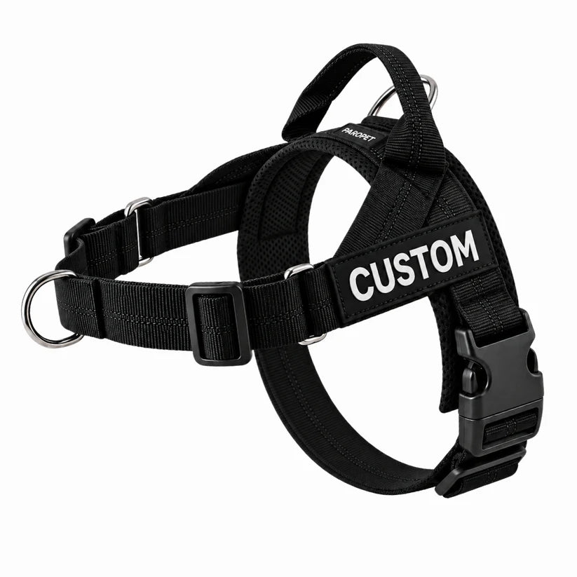 Ruvely No-Pull Dog Harness – Black