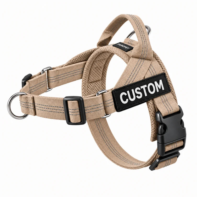 Ruvely No-Pull Dog Harness – Tan