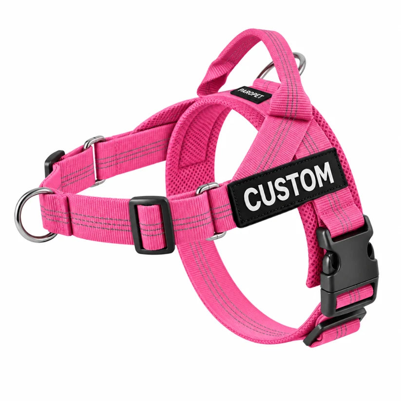 Ruvely No-Pull Dog Harness – Pink